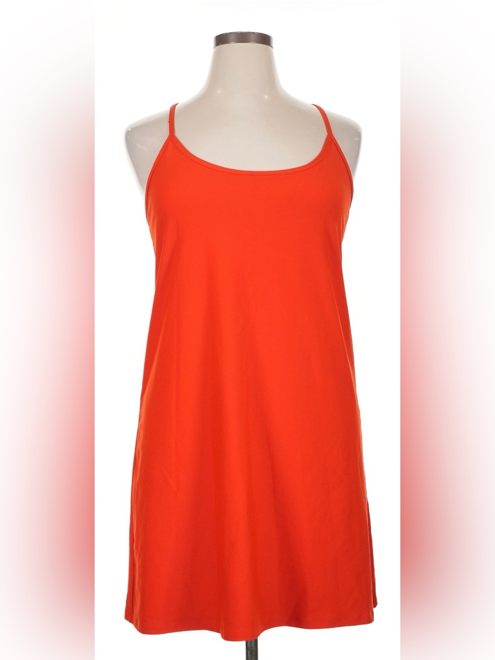 Old Navy Orange Camisole Slip Dress